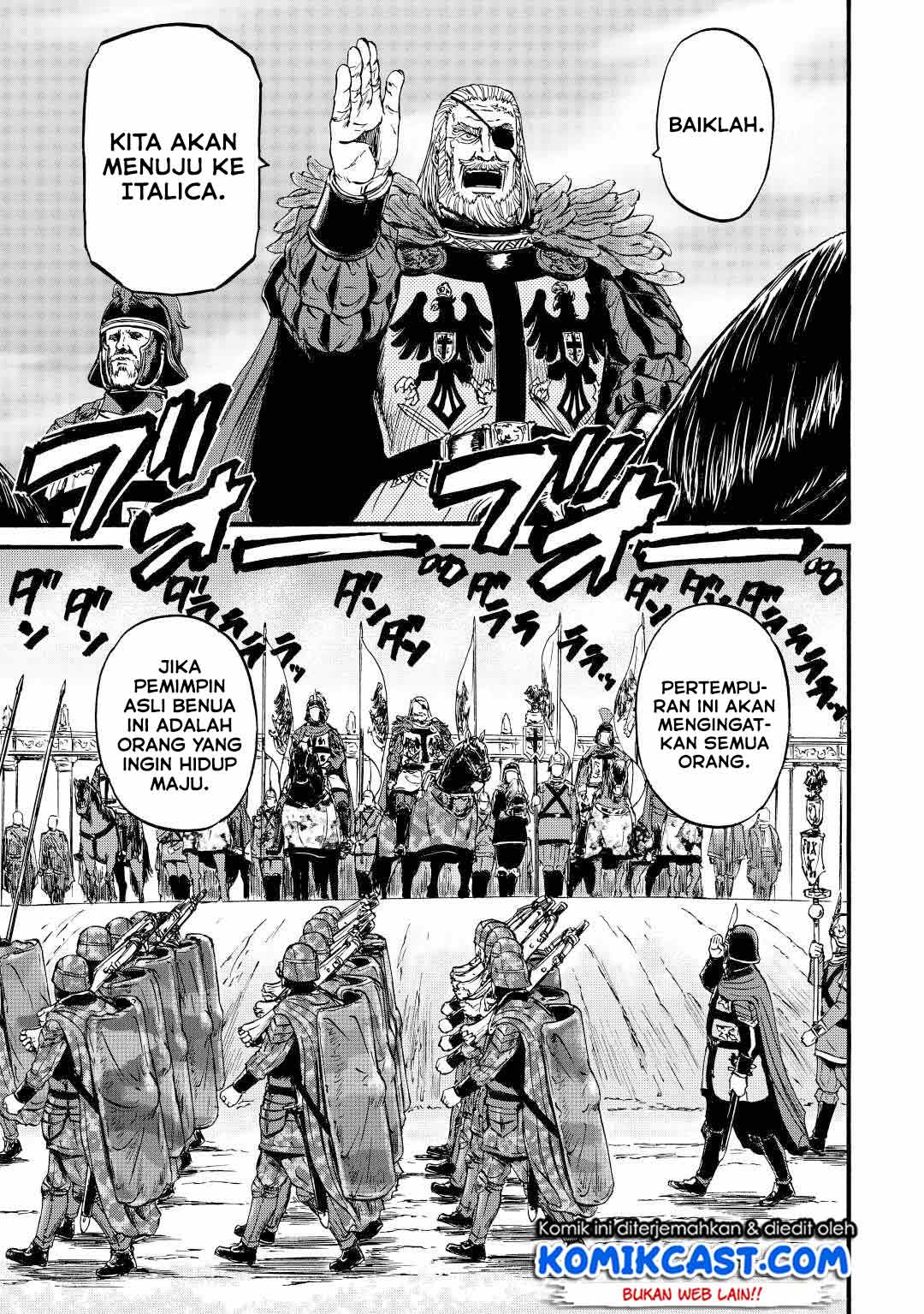 Gate – Jietai Kare no Chi nite, Kaku Tatakeri Chapter 112 Gambar 30
