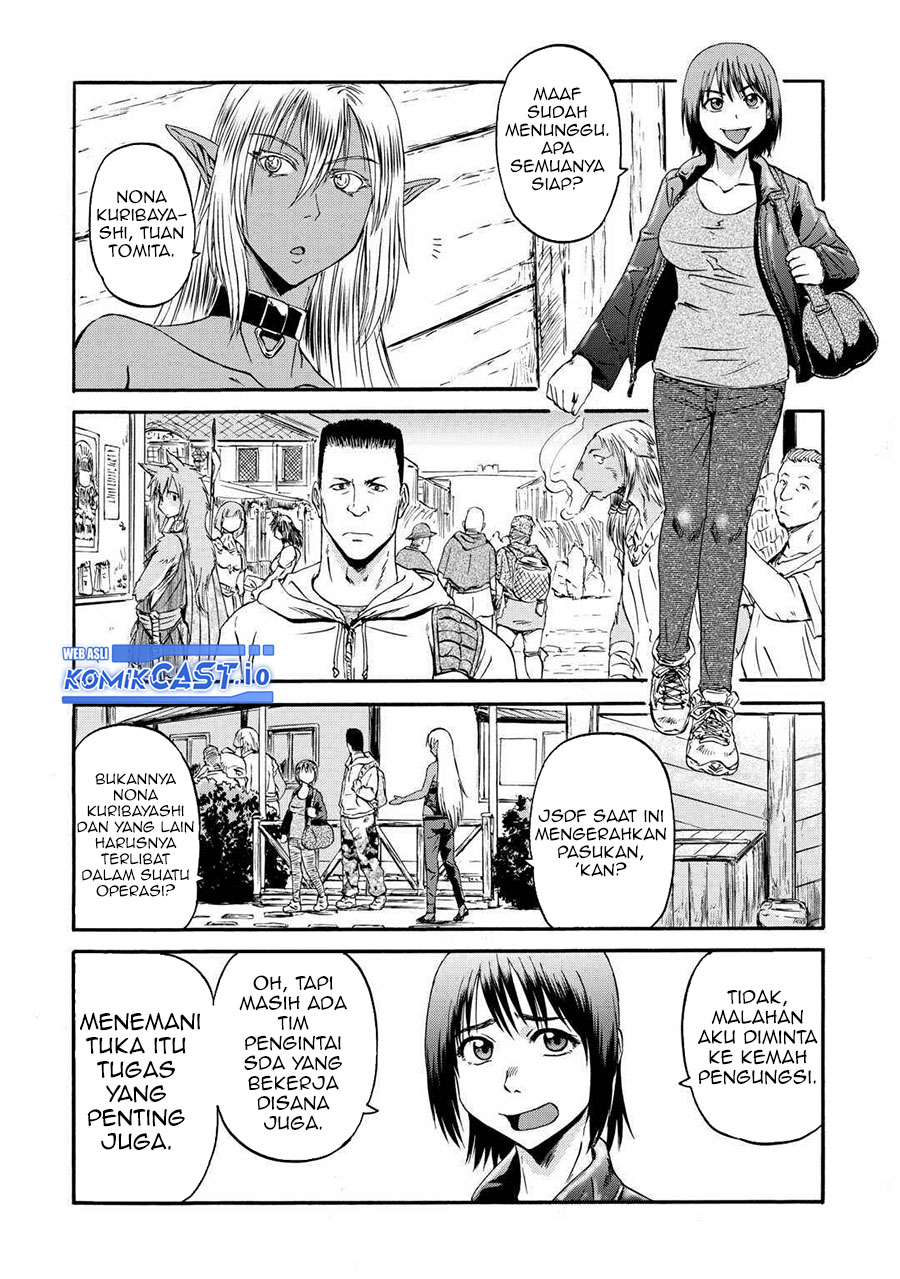 Gate – Jietai Kare no Chi nite, Kaku Tatakeri Chapter 123 Gambar 21
