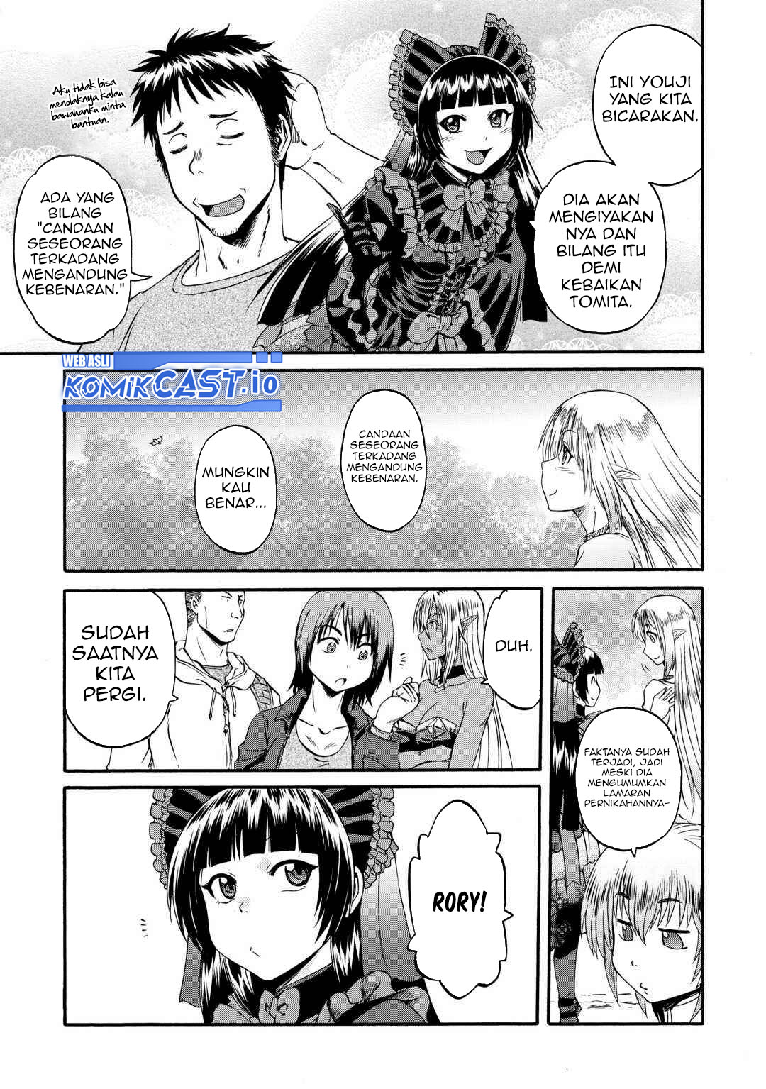 Gate – Jietai Kare no Chi nite, Kaku Tatakeri Chapter 123 Gambar 26