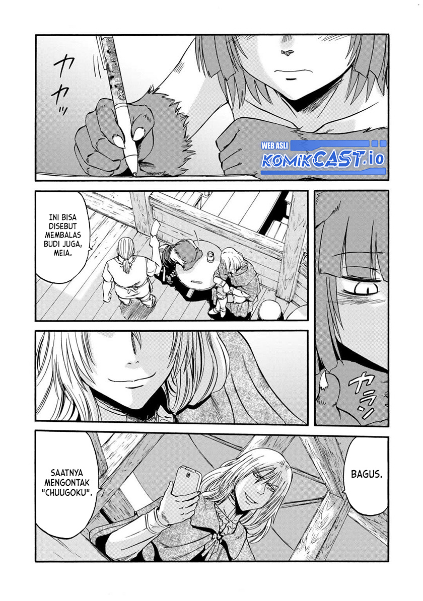 Gate – Jietai Kare no Chi nite, Kaku Tatakeri Chapter 124 Gambar 12