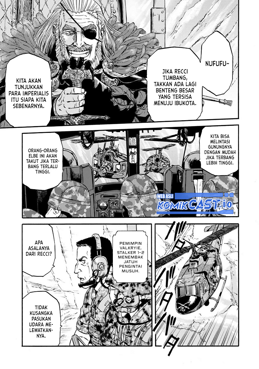 Gate – Jietai Kare no Chi nite, Kaku Tatakeri Chapter 124 Gambar 27