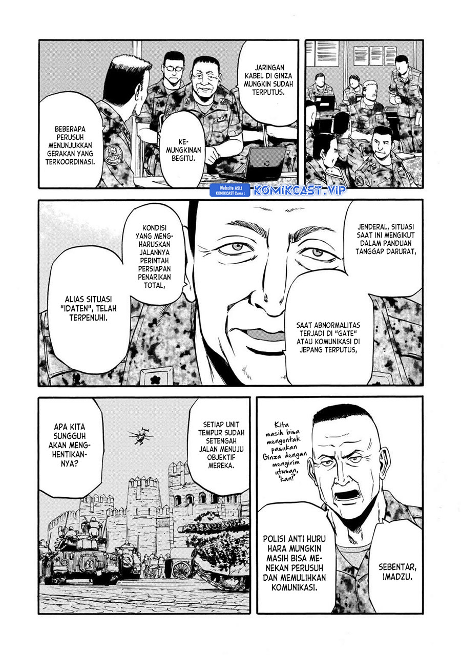 Gate – Jietai Kare no Chi nite, Kaku Tatakeri Chapter 126 Gambar 10