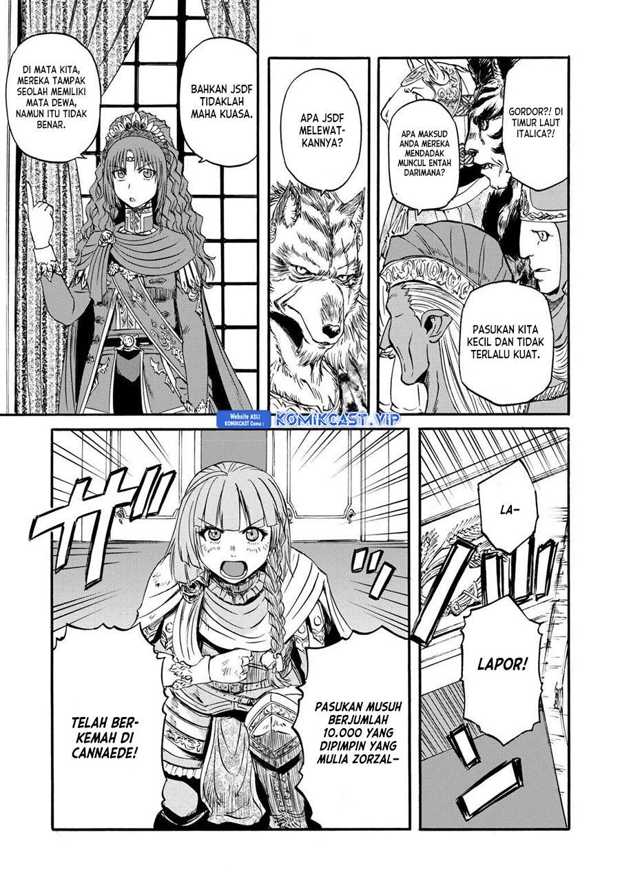 Gate – Jietai Kare no Chi nite, Kaku Tatakeri Chapter 126 Gambar 22