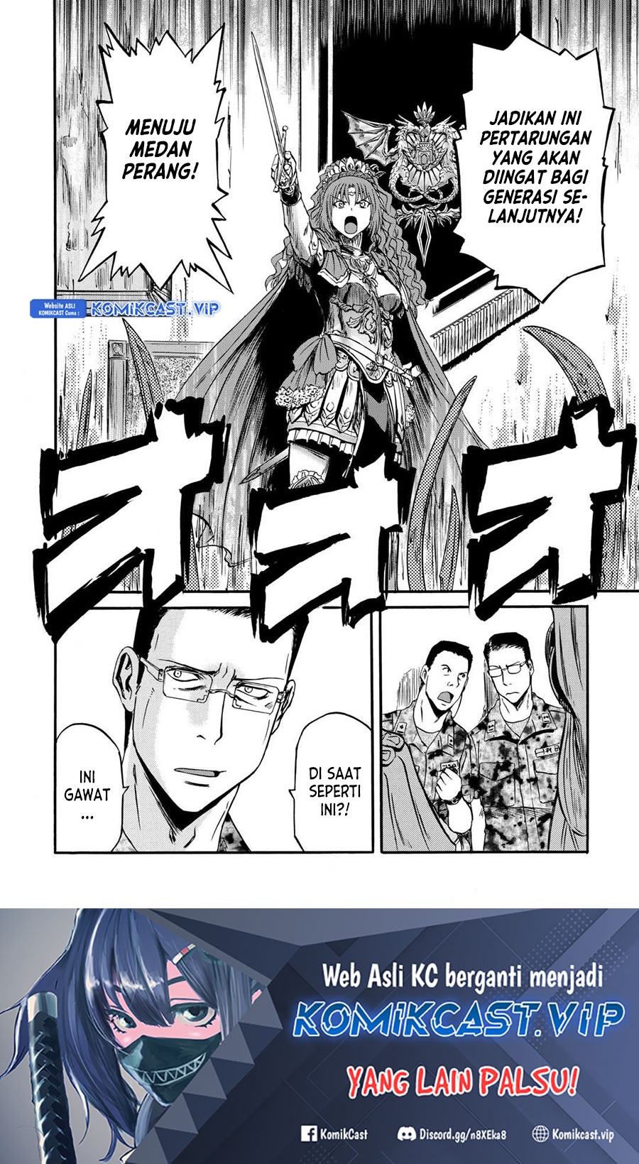 Gate – Jietai Kare no Chi nite, Kaku Tatakeri Chapter 126 Gambar 35