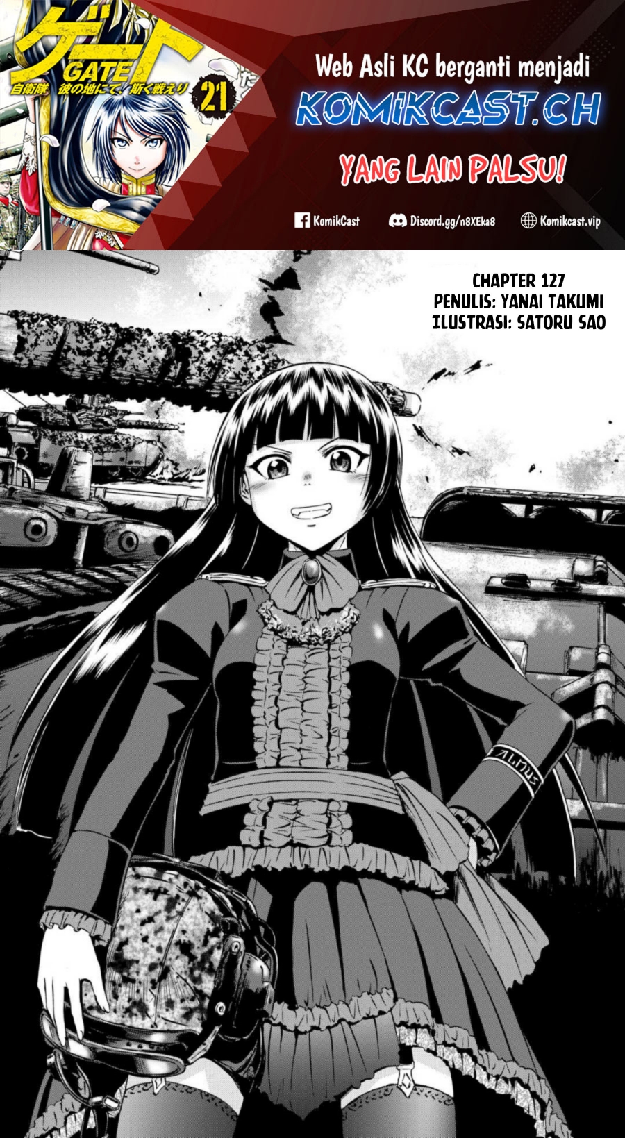 Gate – Jietai Kare no Chi nite, Kaku Tatakeri Chapter 127 Gambar 1