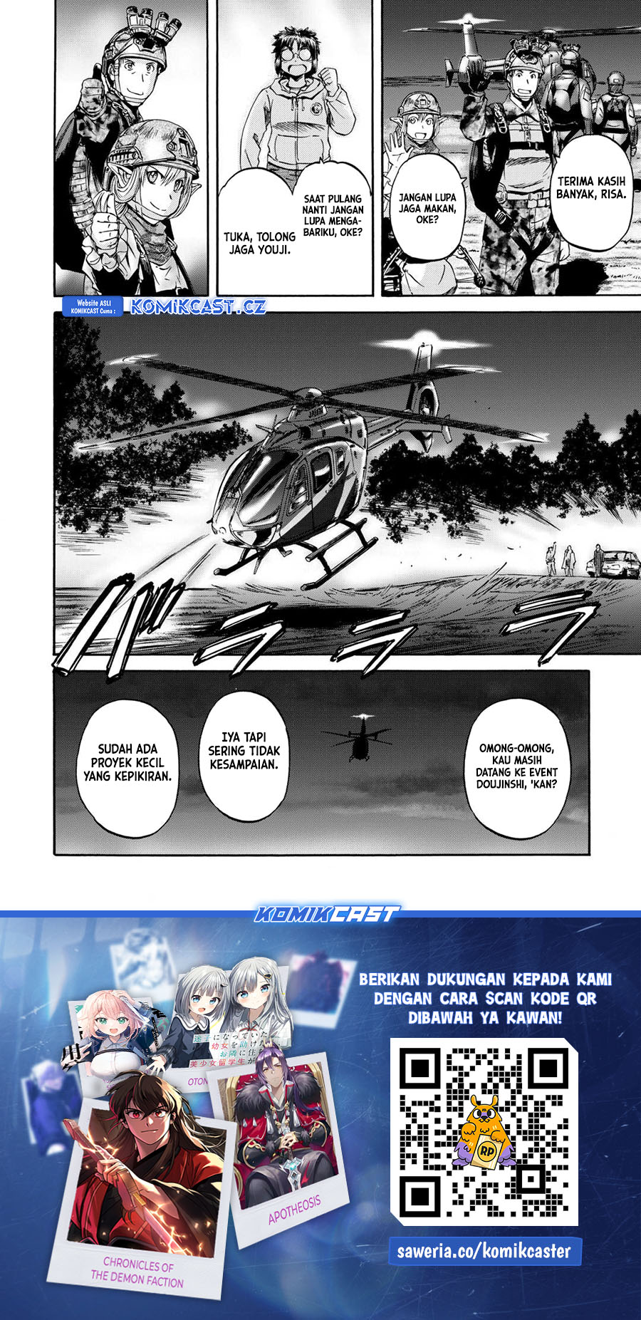 Gate – Jietai Kare no Chi nite, Kaku Tatakeri Chapter 135 Gambar 37