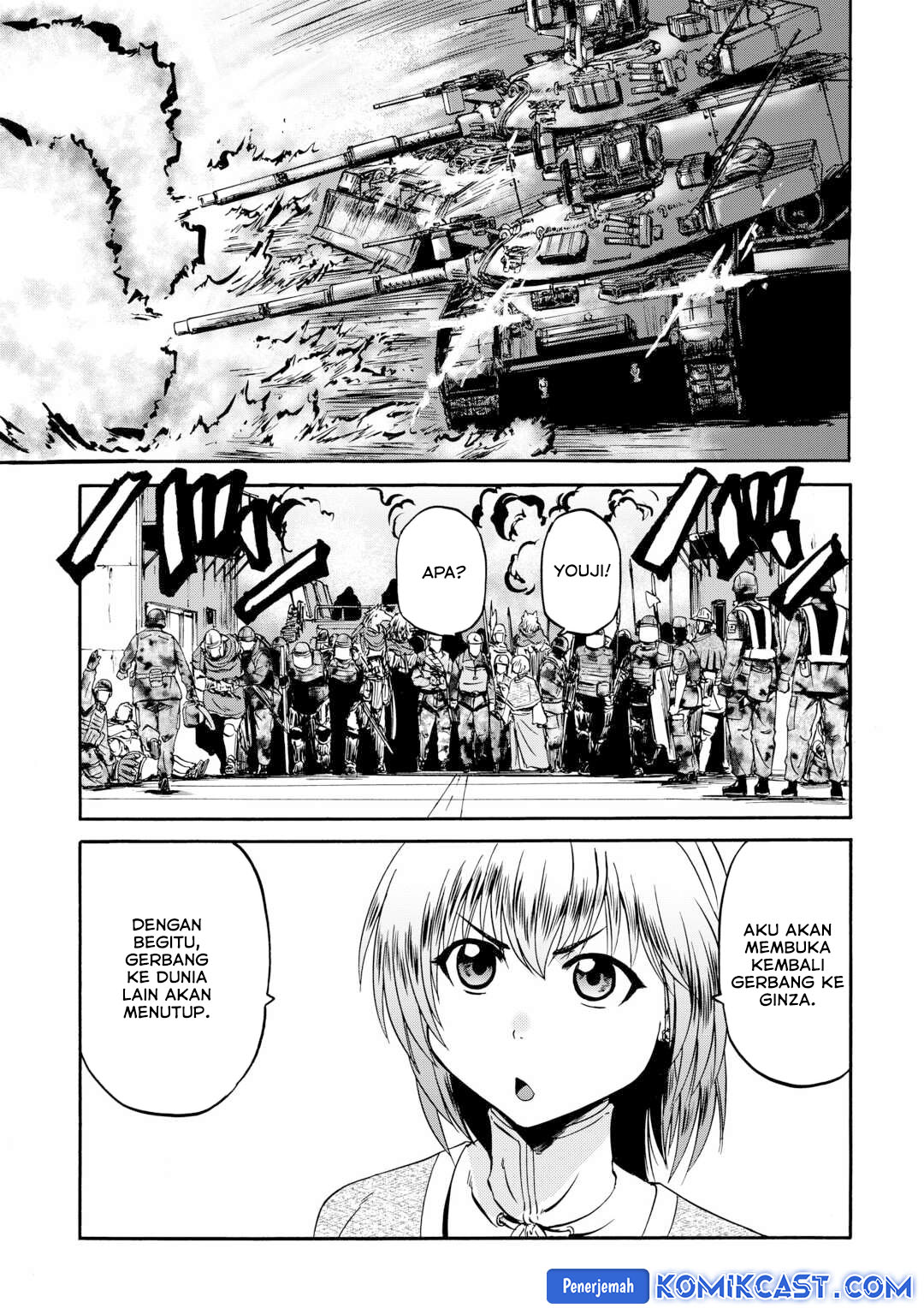 Gate – Jietai Kare no Chi nite, Kaku Tatakeri Chapter 142 Gambar 8