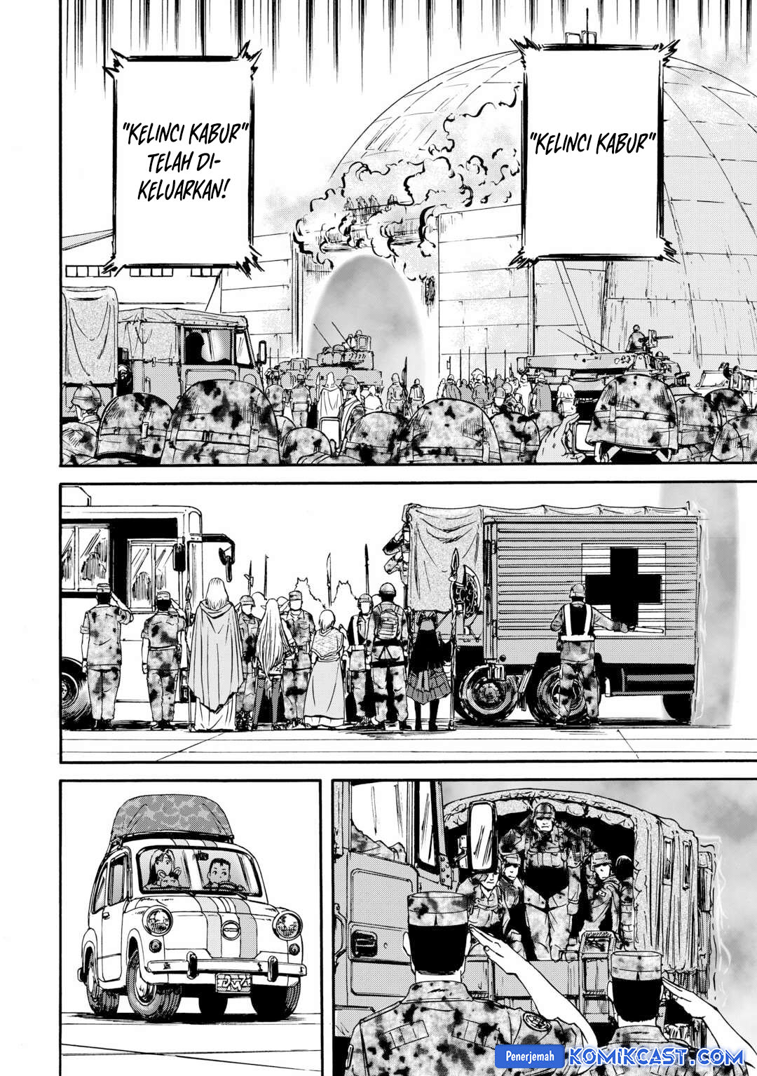 Gate – Jietai Kare no Chi nite, Kaku Tatakeri Chapter 142 Gambar 11