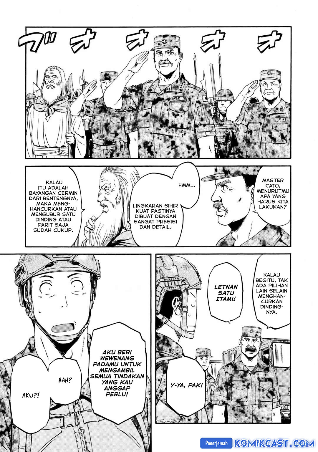 Gate – Jietai Kare no Chi nite, Kaku Tatakeri Chapter 142 Gambar 12