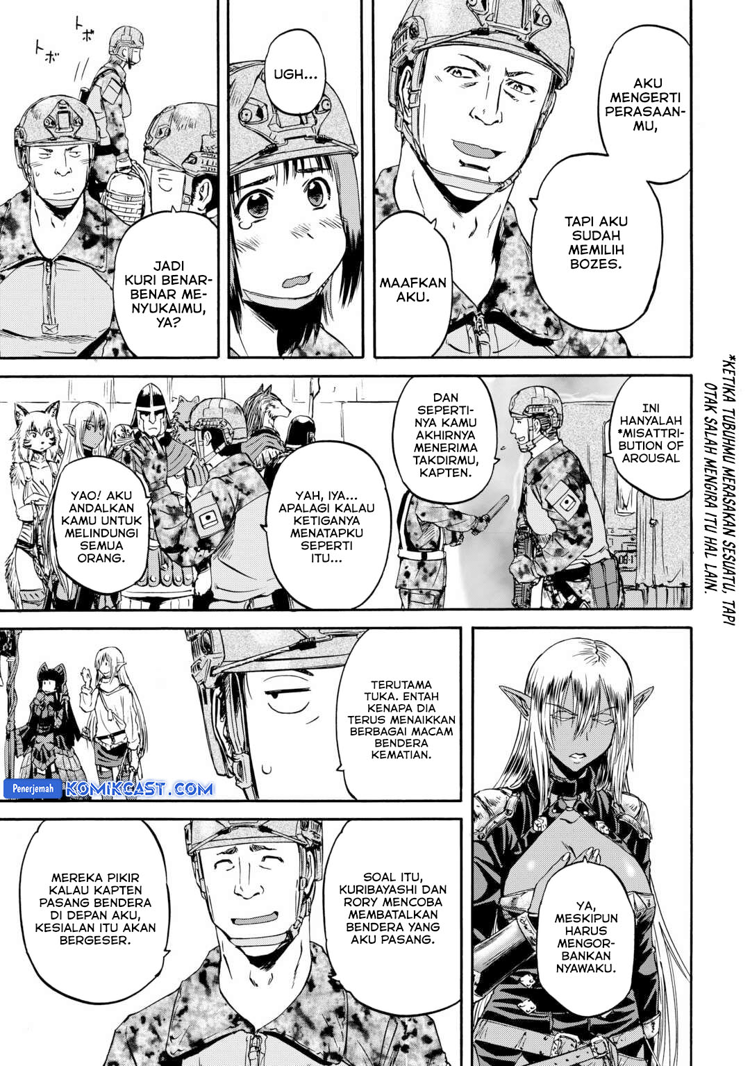 Gate – Jietai Kare no Chi nite, Kaku Tatakeri Chapter 142 Gambar 16