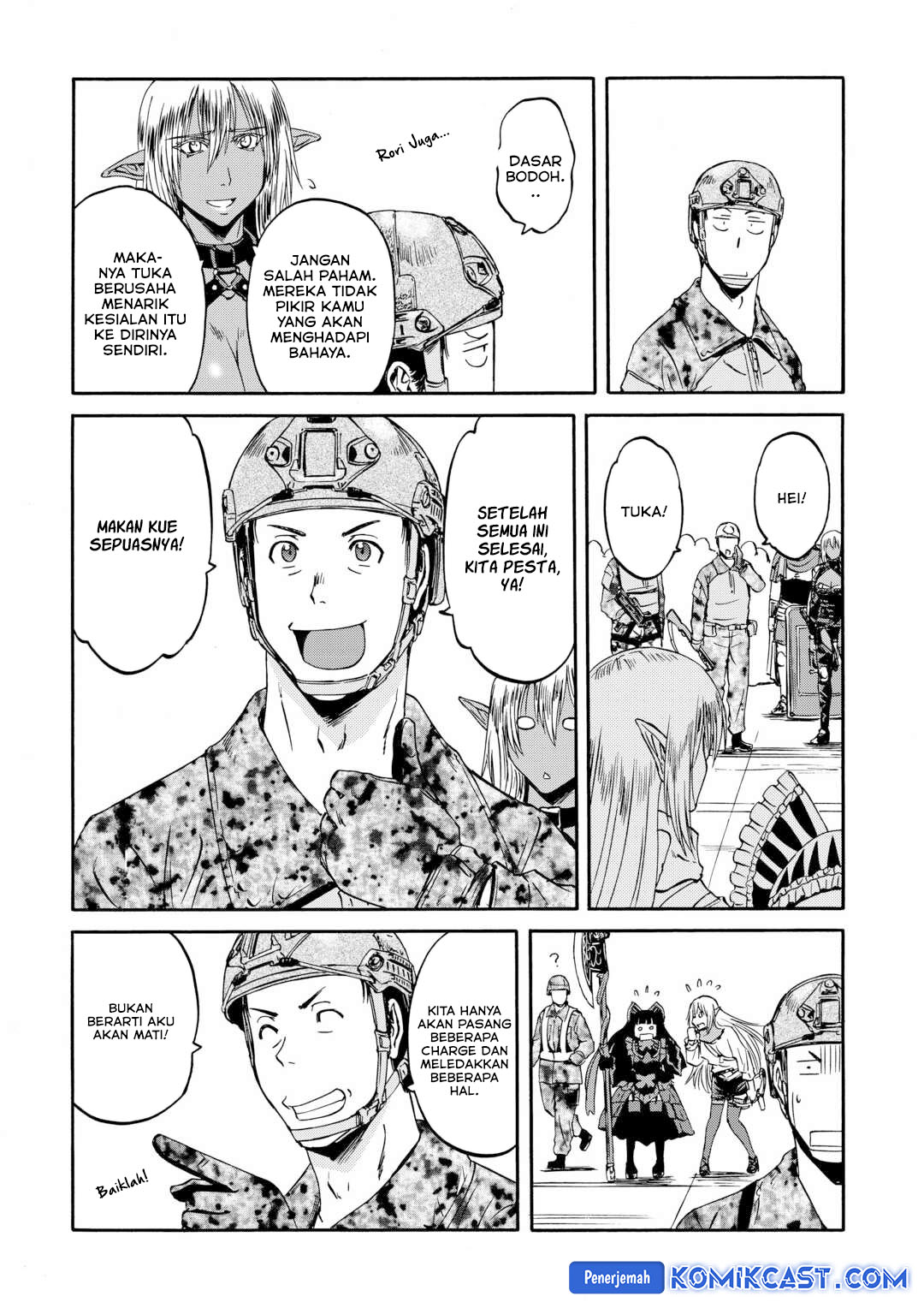 Gate – Jietai Kare no Chi nite, Kaku Tatakeri Chapter 142 Gambar 17
