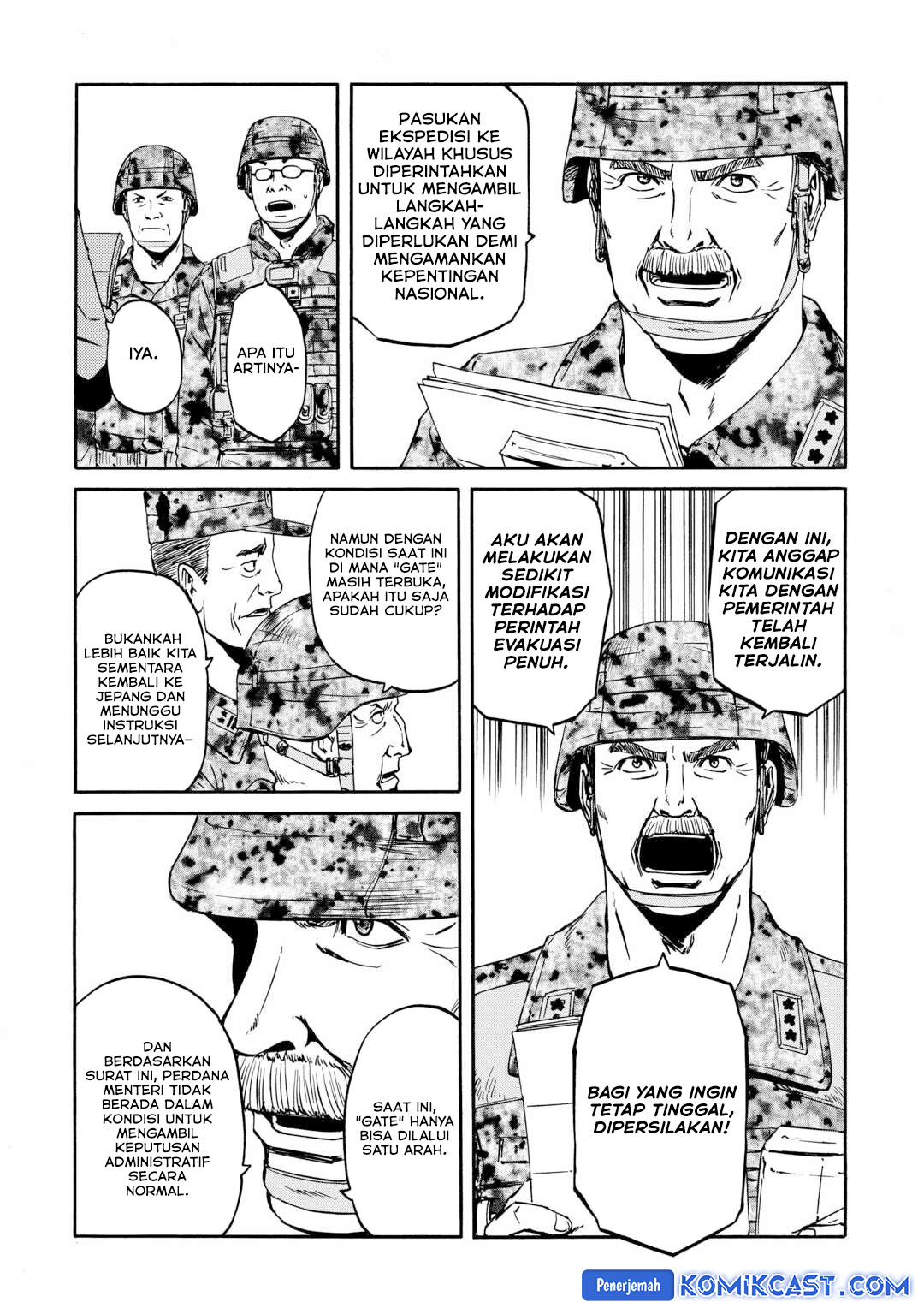 Gate – Jietai Kare no Chi nite, Kaku Tatakeri Chapter 142 Gambar 20