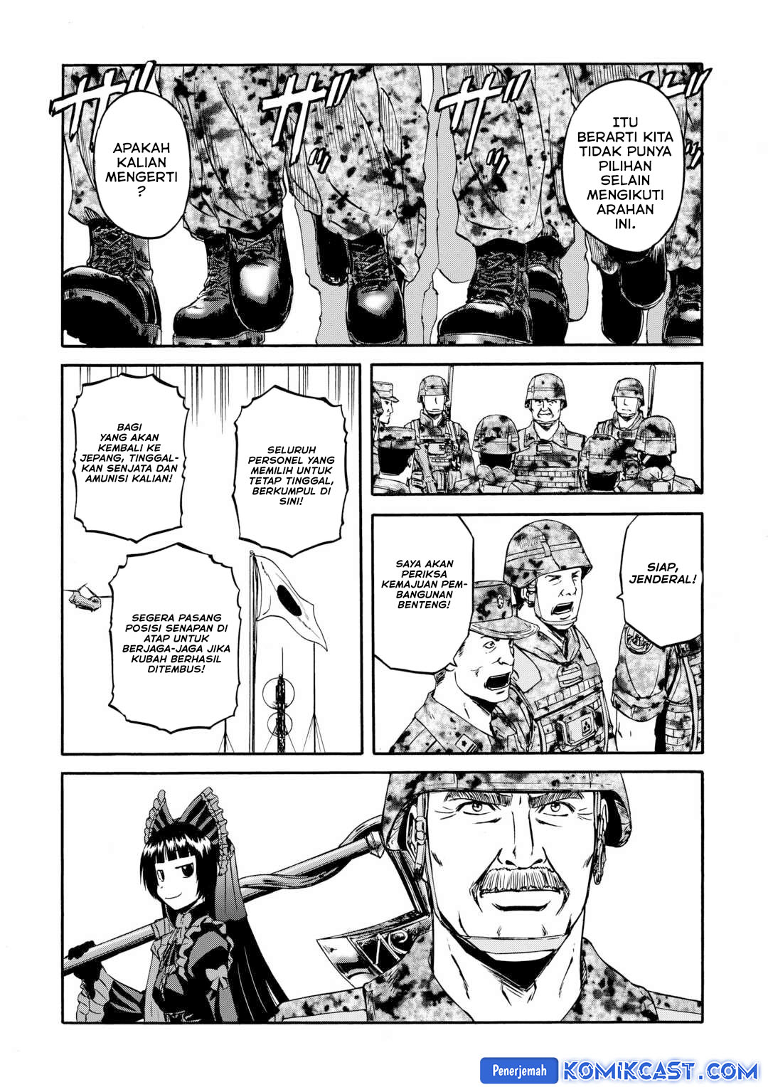 Gate – Jietai Kare no Chi nite, Kaku Tatakeri Chapter 142 Gambar 21