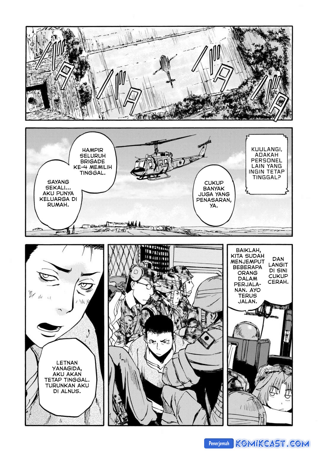 Gate – Jietai Kare no Chi nite, Kaku Tatakeri Chapter 142 Gambar 24