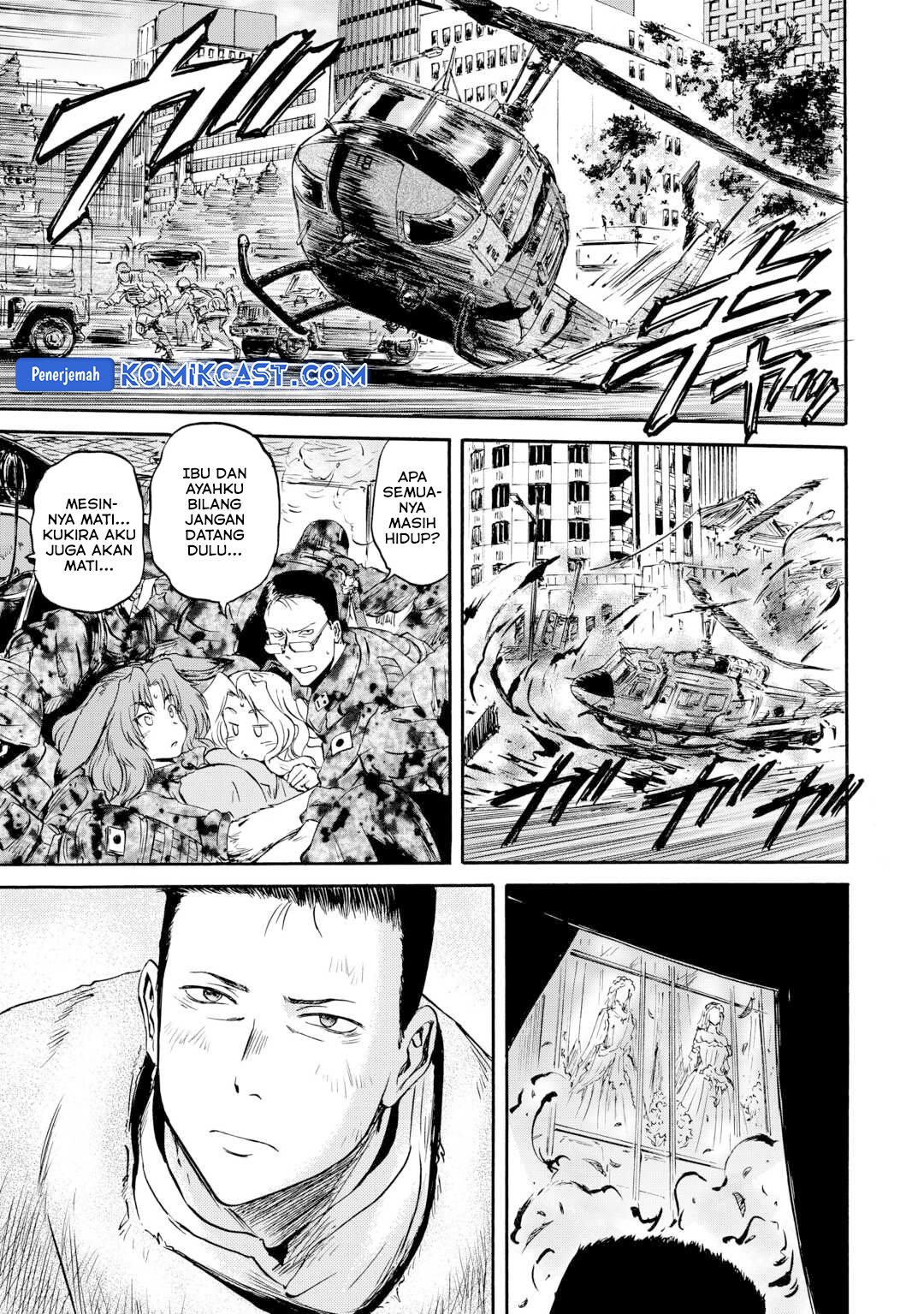 Gate – Jietai Kare no Chi nite, Kaku Tatakeri Chapter 142 Gambar 30