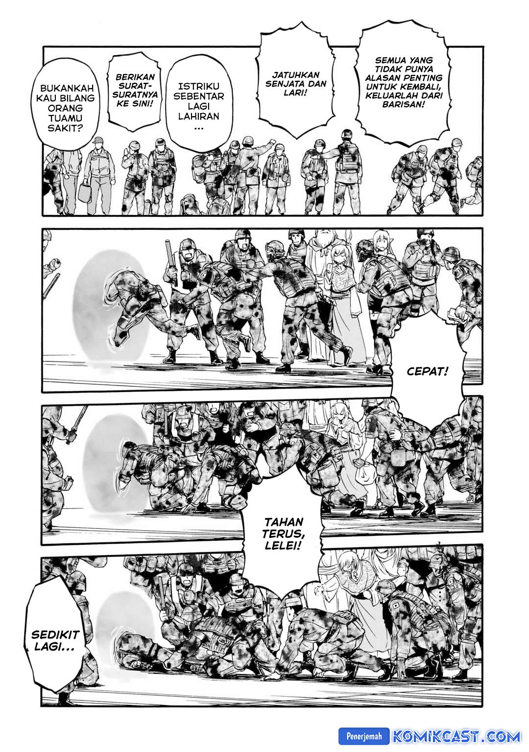 Gate – Jietai Kare no Chi nite, Kaku Tatakeri Chapter 142 Gambar 32