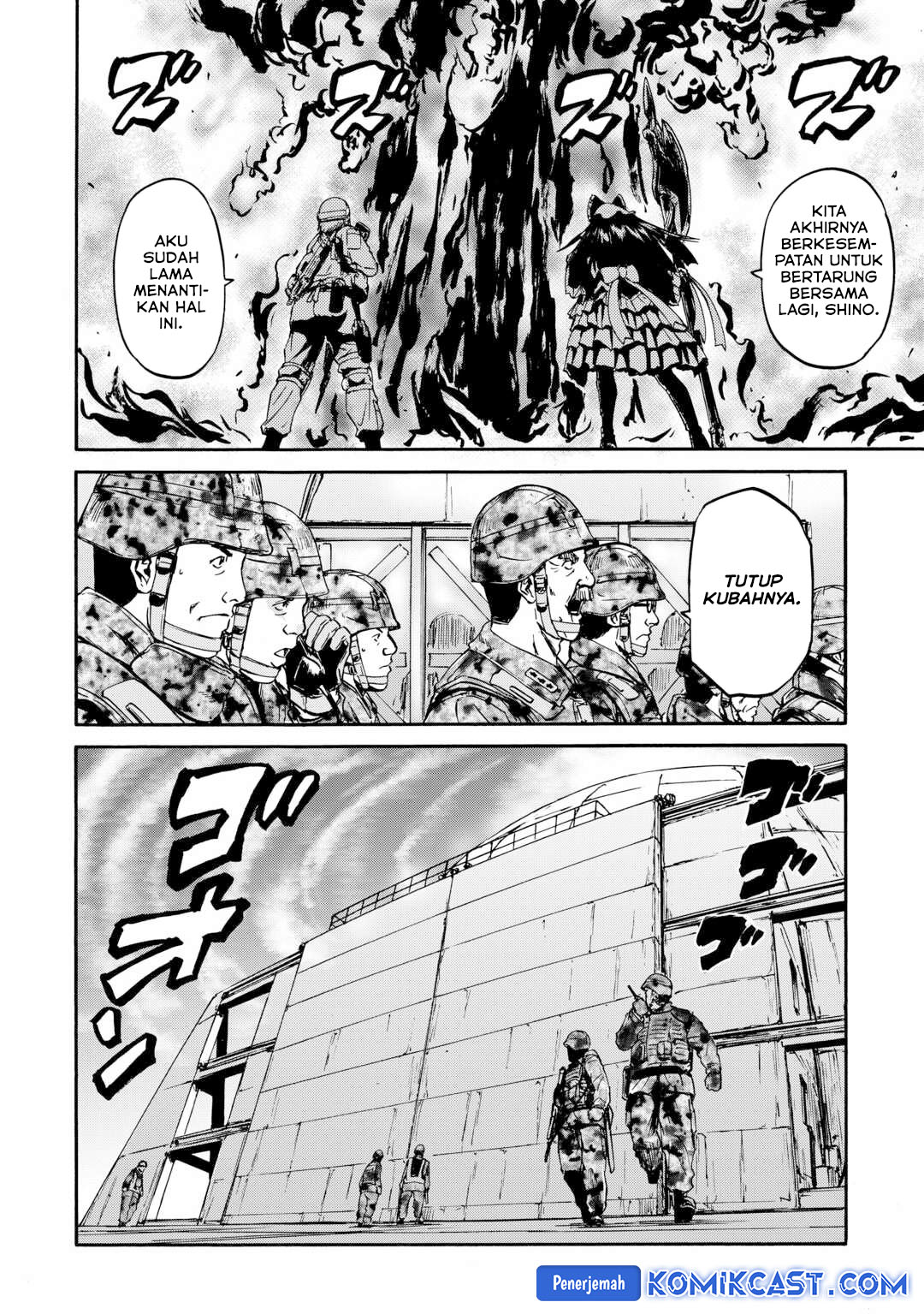 Gate – Jietai Kare no Chi nite, Kaku Tatakeri Chapter 142 Gambar 37