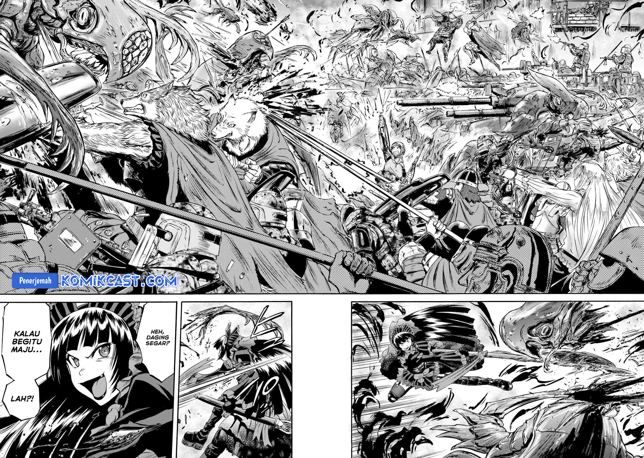 Gate – Jietai Kare no Chi nite, Kaku Tatakeri Chapter 142 Gambar 45