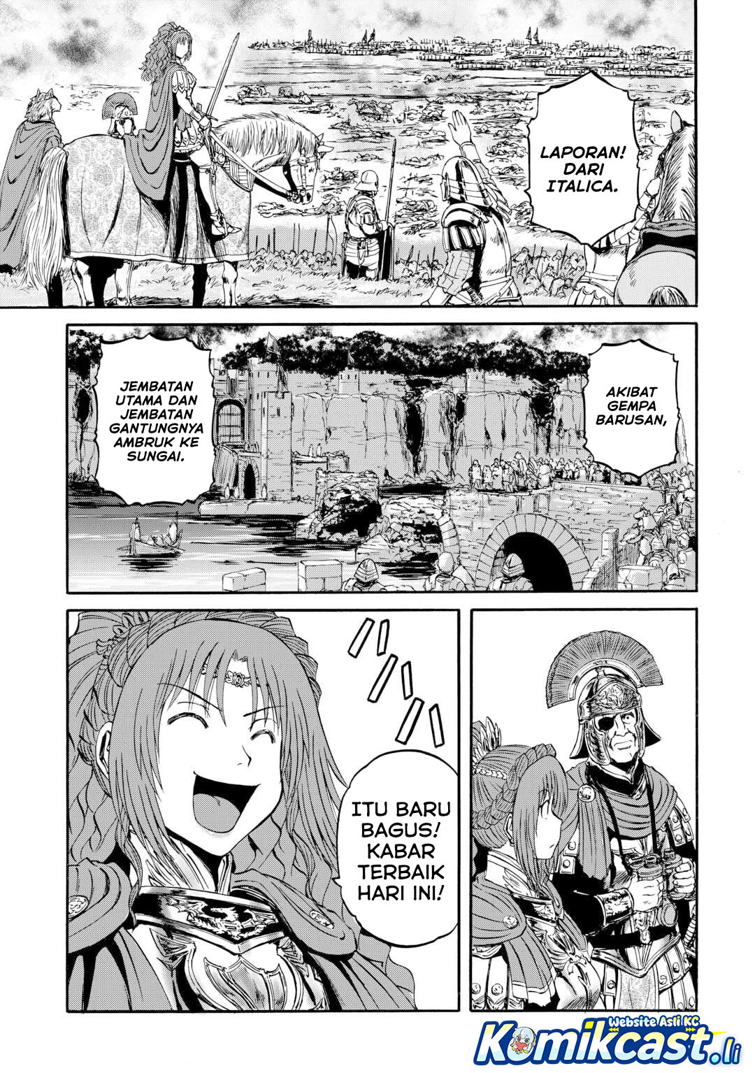 Gate – Jietai Kare no Chi nite, Kaku Tatakeri Chapter 143.2 Gambar 4