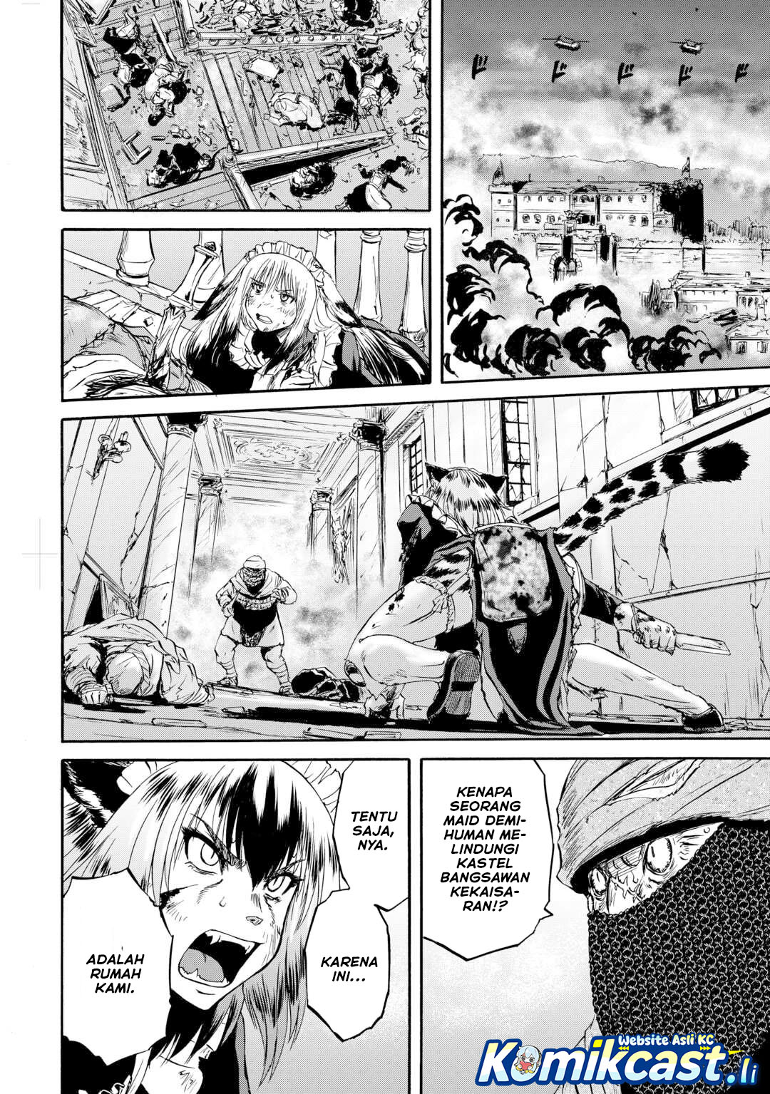 Gate – Jietai Kare no Chi nite, Kaku Tatakeri Chapter 143.2 Gambar 15