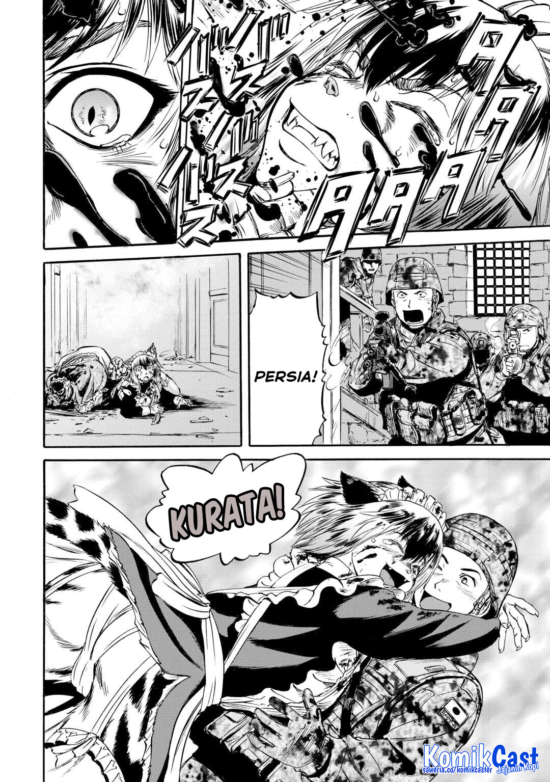 Gate – Jietai Kare no Chi nite, Kaku Tatakeri Chapter 143.2 Gambar 27