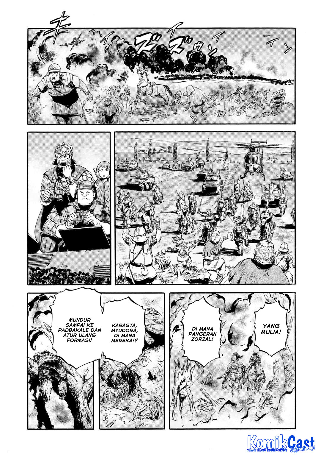 Gate – Jietai Kare no Chi nite, Kaku Tatakeri Chapter 143.2 Gambar 28