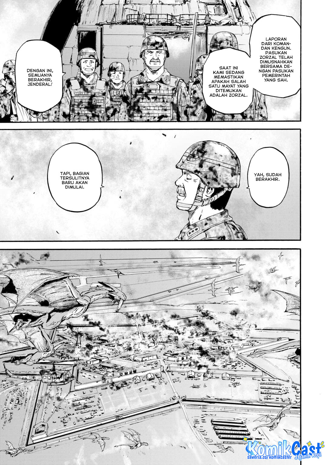 Gate – Jietai Kare no Chi nite, Kaku Tatakeri Chapter 143.2 Gambar 52