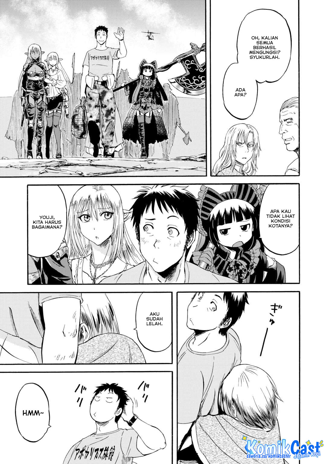 Gate – Jietai Kare no Chi nite, Kaku Tatakeri Chapter 143.2 Gambar 54