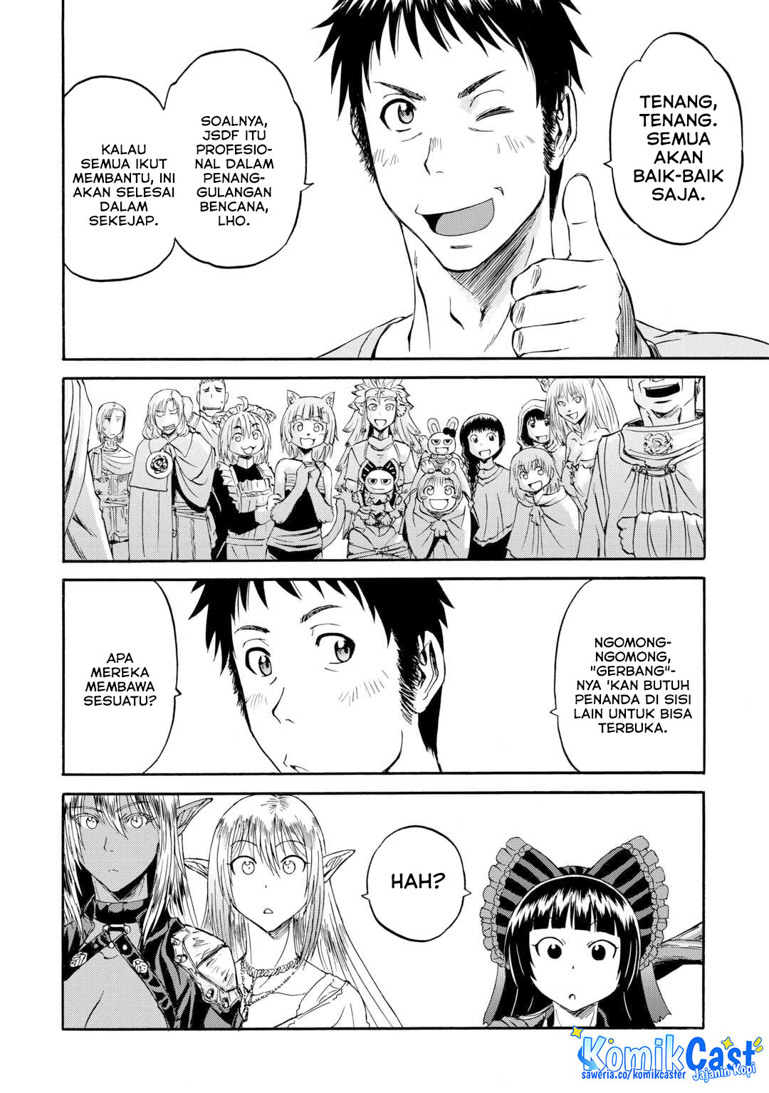Gate – Jietai Kare no Chi nite, Kaku Tatakeri Chapter 143.2 Gambar 55