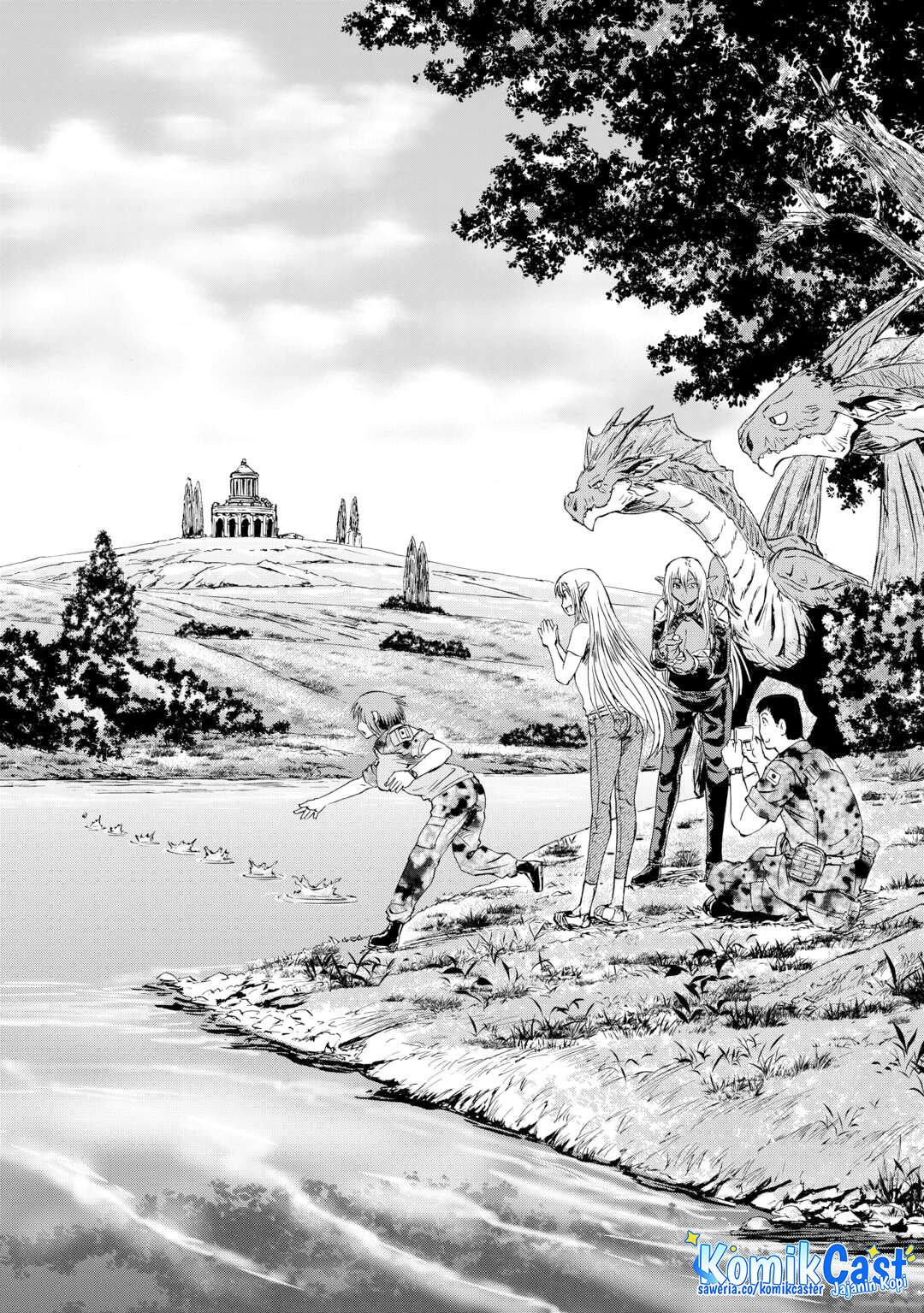Gate – Jietai Kare no Chi nite, Kaku Tatakeri Chapter 143.2 Gambar 60