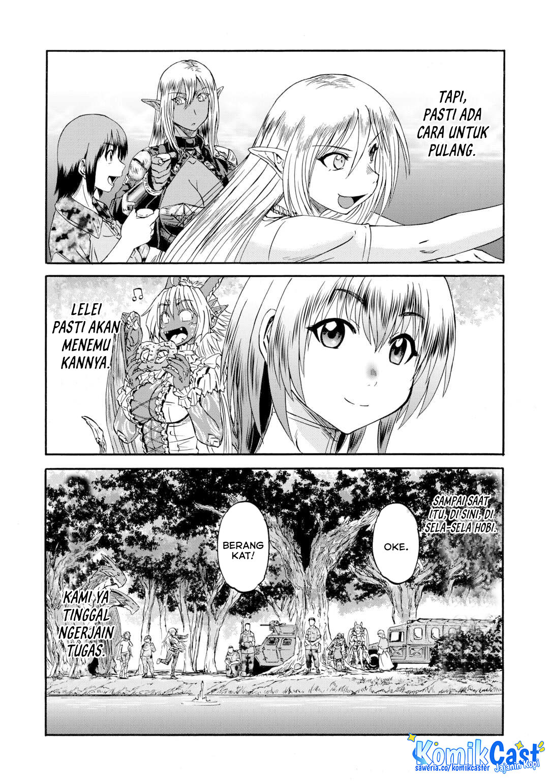 Gate – Jietai Kare no Chi nite, Kaku Tatakeri Chapter 143.2 Gambar 62