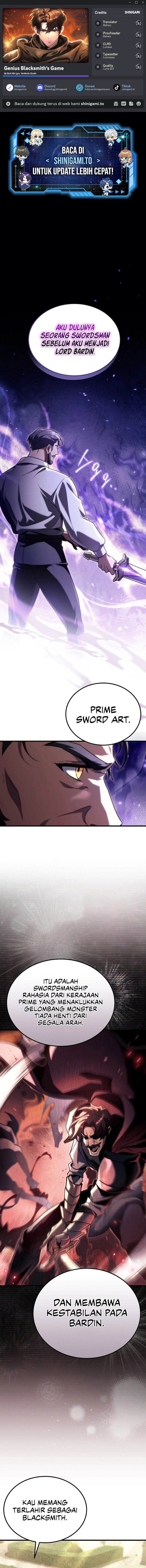 Genius Blacksmith’s Game Chapter 07 Gambar 1
