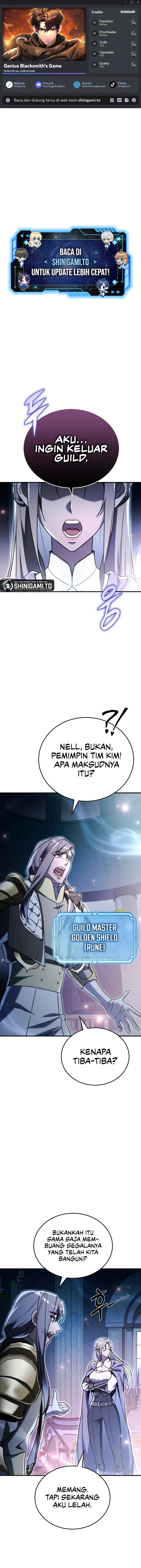 Genius Blacksmith’s Game Chapter 15 Gambar 1