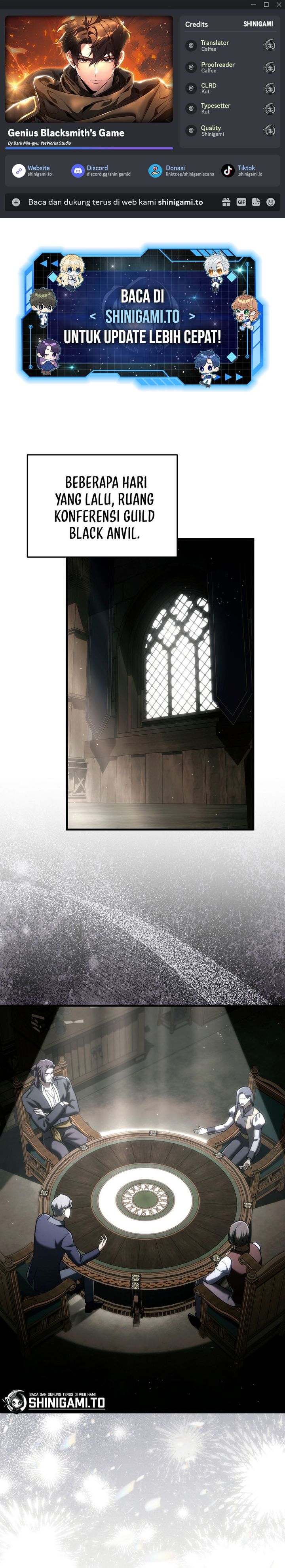 Genius Blacksmith’s Game Chapter 30 Gambar 1