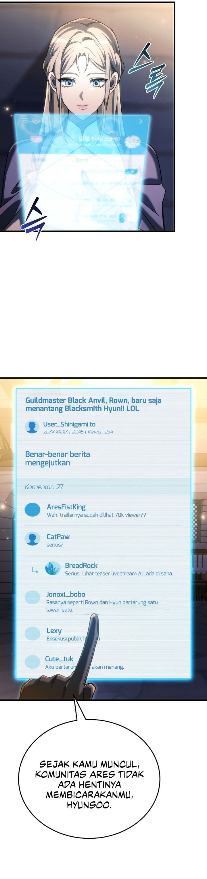 Genius Blacksmith’s Game Chapter 30 Gambar 25