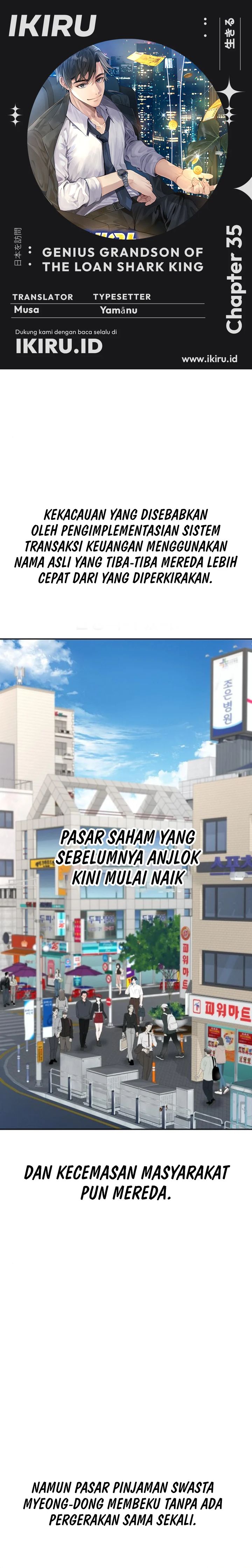 Genius Grandson of the Loan Shark King Chapter 35 Gambar 1