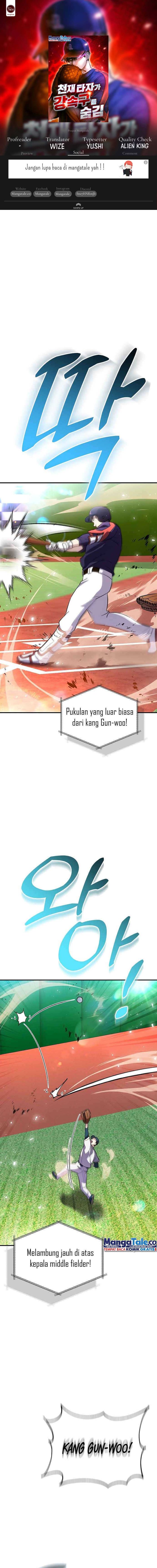Genius Hitter Hits Fastball Chapter 37 Gambar 1