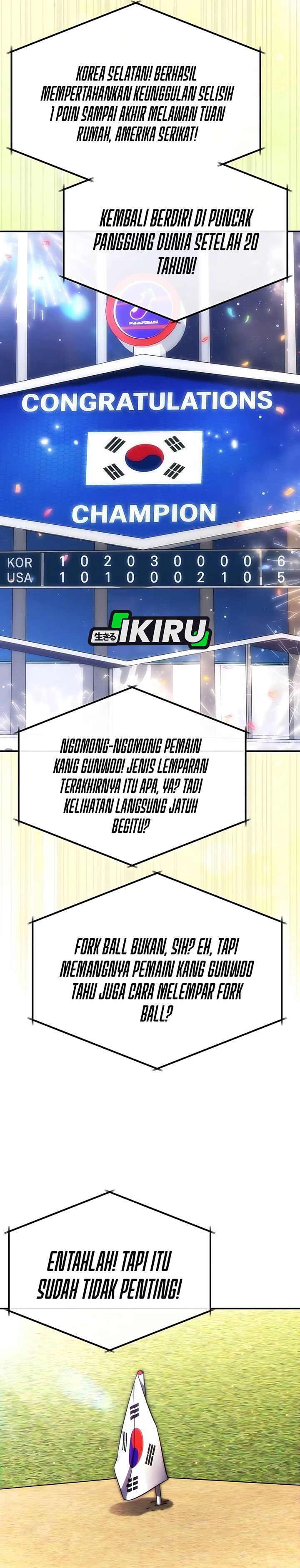 Genius Hitter Hits Fastball Chapter 100 Gambar 20