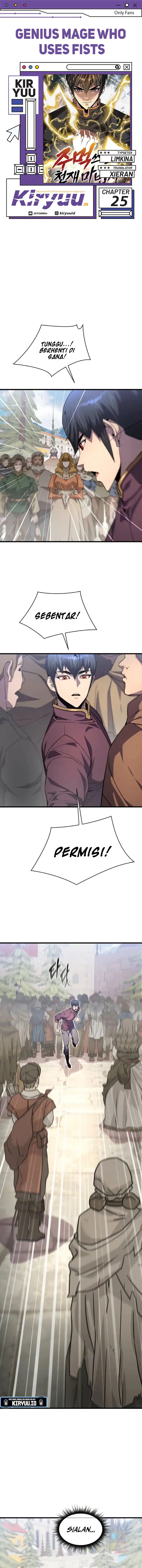 Genius Mage Who Uses Fists Chapter 25 Gambar 1