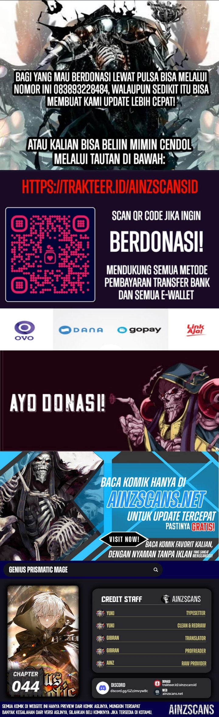 Genius Prismatic Mage Chapter 44 Gambar 1
