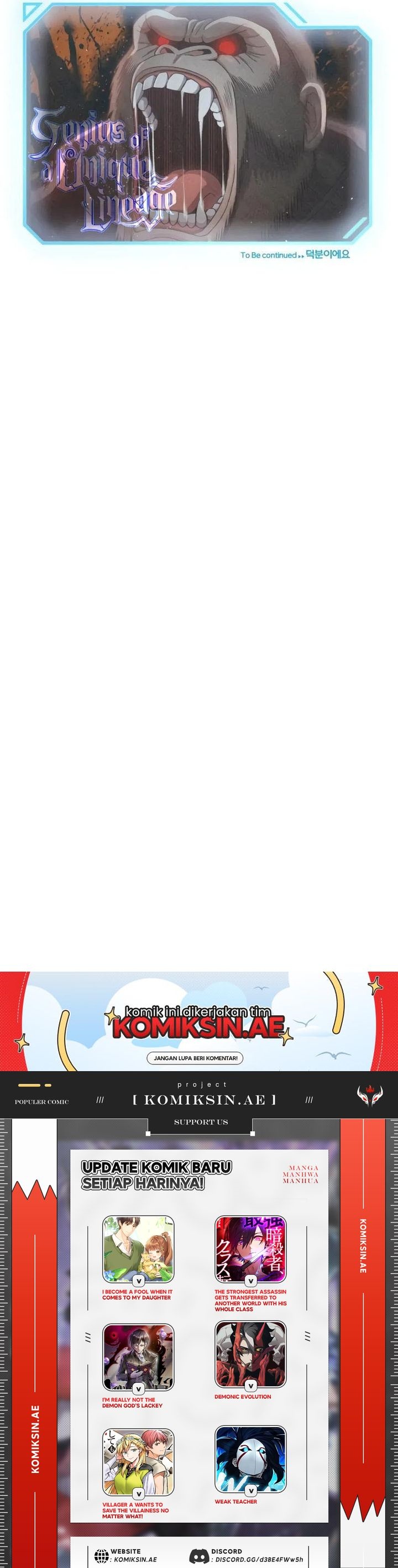 Genius of the Unique Lineage Chapter 110 Gambar 39