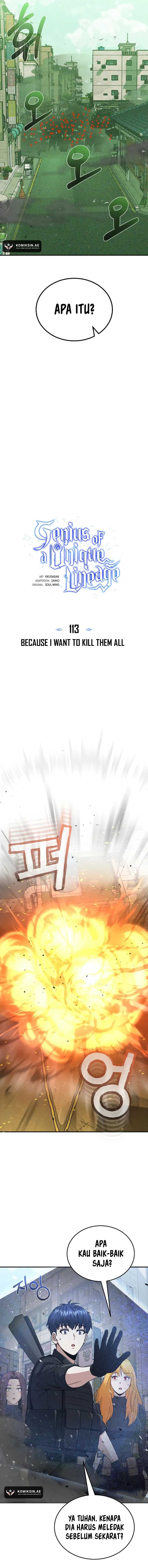 Genius of the Unique Lineage Chapter 113 Gambar 10