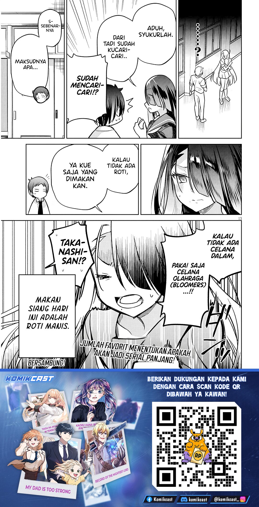 Genkai JK Kirimi-san Juuni-sai Chapter 03 Gambar 14