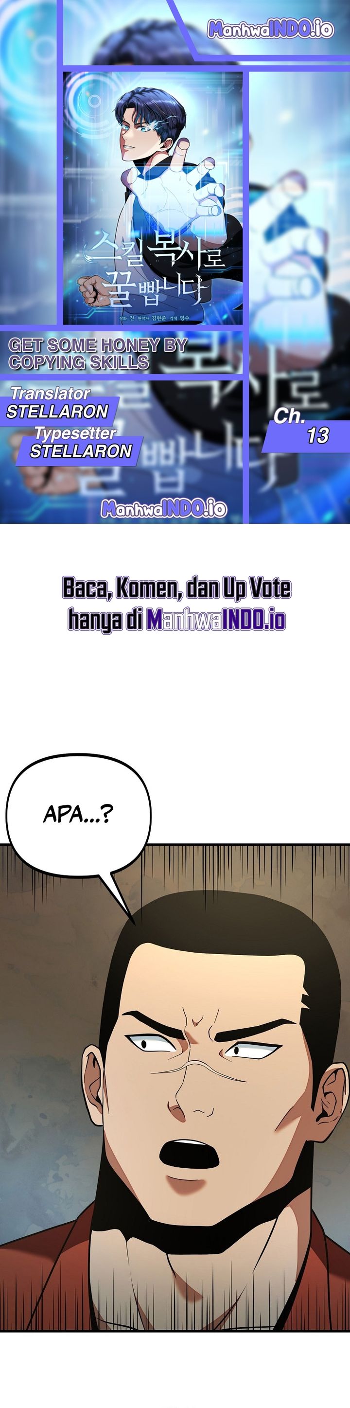 Get Some Honey by Copying Skills Chapter 13 Gambar 1