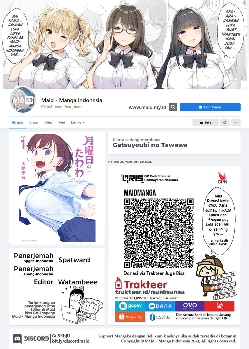 Getsuyoubi no Tawawa (Serialization) Chapter 22 Gambar 2