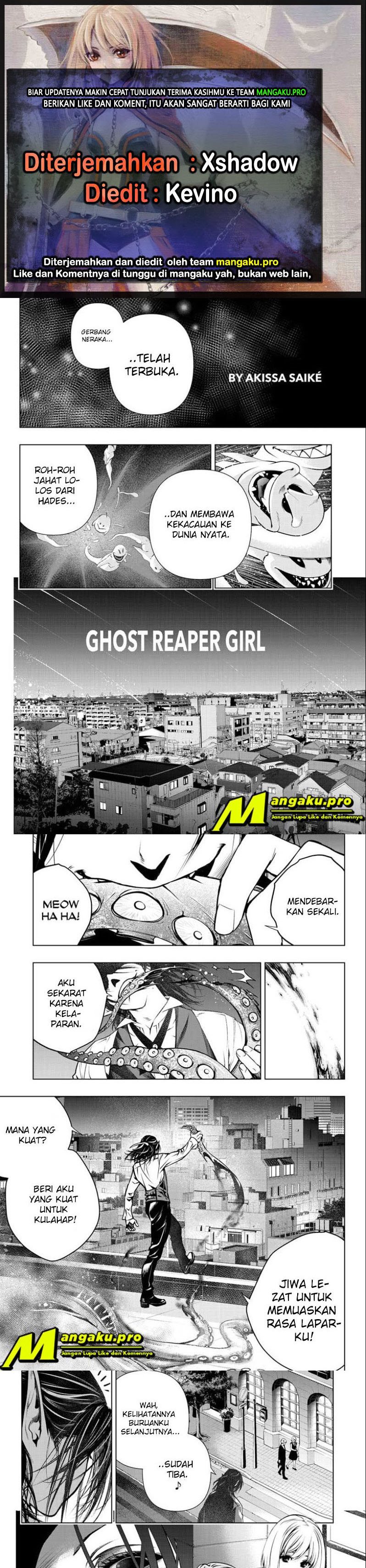 Ghost Reaper Girl Chapter 02.1 Gambar 1