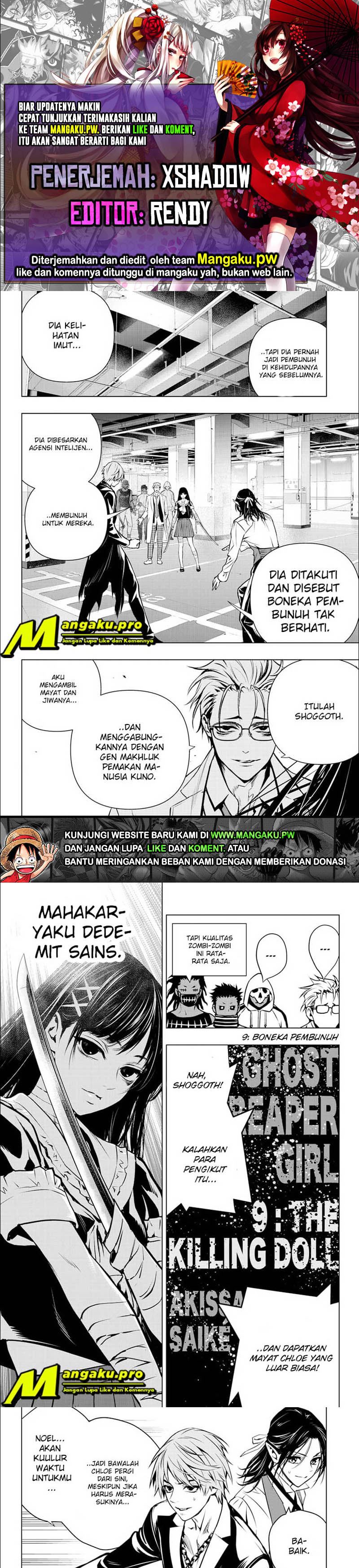 Ghost Reaper Girl Chapter 09 Gambar 1