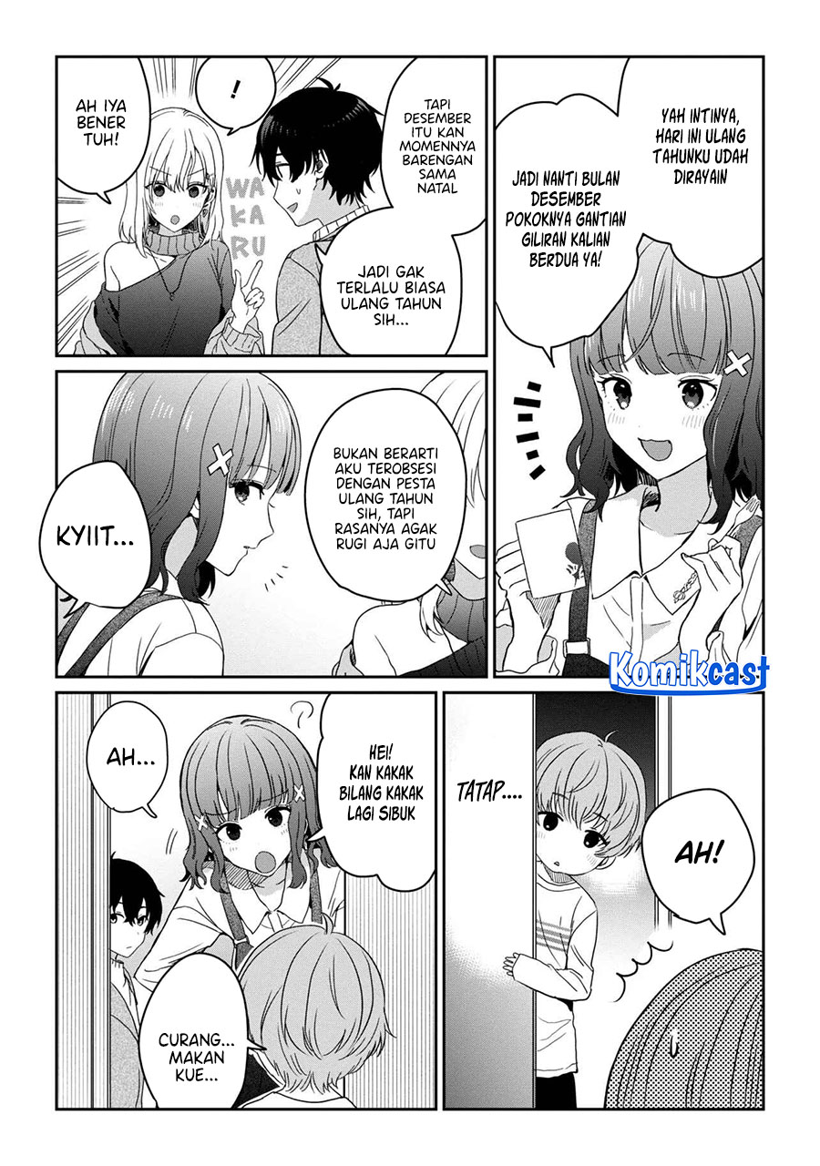 Gimai Seikatsu Chapter 27.1 Gambar 13