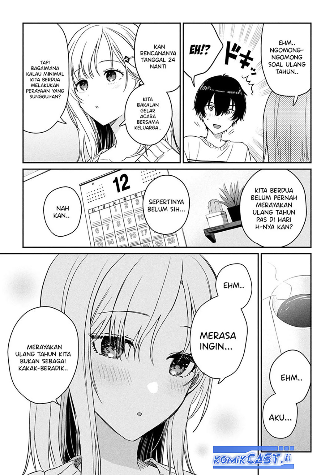 Gimai Seikatsu Chapter 30.1 Gambar 4