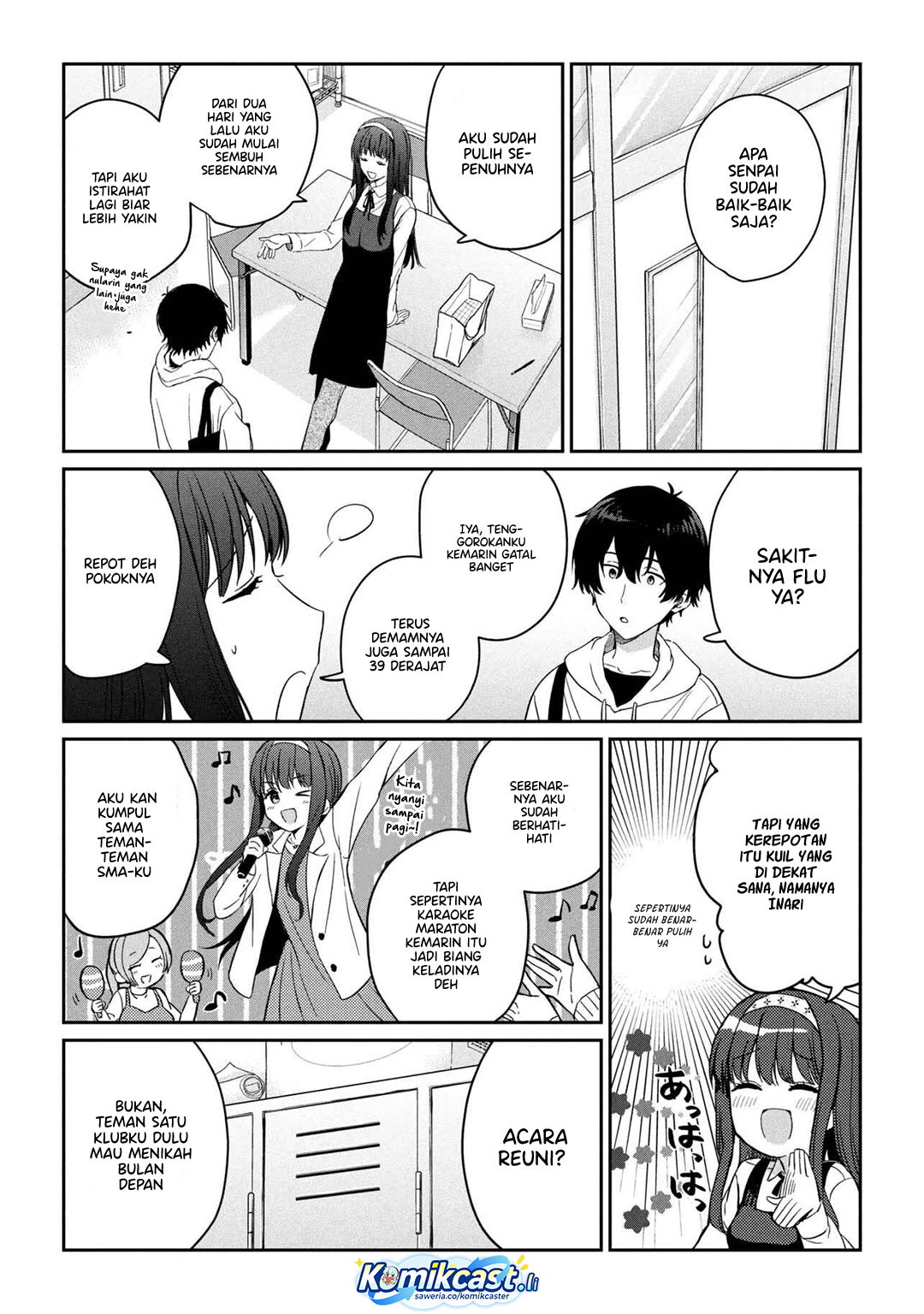 Gimai Seikatsu Chapter 31.1 Gambar 8